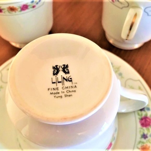 Coffee/Tea Cups/Plates - Picture 2 of 3